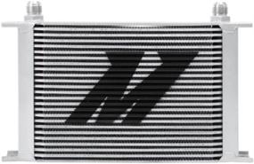 img 4 attached to 🔥 Mishimoto 25 Row Dual Pass Universal Oil Cooler: Enhanced Cooling Performance for All Vehicles