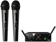 🎤 akg pro audio wms40 mini2 vocal set bd us45a/c eu/us/uk беспроводная микрофонная система: профессиональный беспроводной микрофон высокого качества для вокала логотип