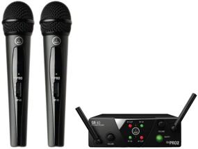 img 3 attached to 🎤 AKG Pro Audio WMS40 Mini2 Vocal Set BD US45A/C EU/US/UK Беспроводная микрофонная система: Профессиональный беспроводной микрофон высокого качества для вокала