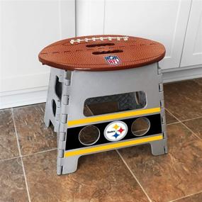 img 3 attached to Fanmats Pittsburgh Steelers Folding Stool