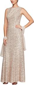 img 3 attached to 💃 Alex Evenings Women's Sleeveless Beaded Attire for Womenswear