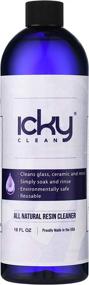 img 3 attached to Icky Clean – Premium Resin Cleaner: Best 🧼 All-Natural Solution for Glass, Metal, and Ceramic Pipe Cleaning (16oz)