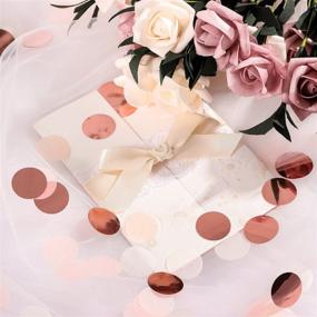 img 1 attached to 🎉 Whaline 60g Paper Confetti Circles Tissue Table Confetti for Weddings, Summer Holidays, Anniversaries, Birthdays - 6000 Pieces, Mixed Colors (1 Inch)