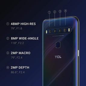 img 1 attached to 📱 TCL 10L Unlocked Android Smartphone: 6.53" FHD Display, Quad 48MP Camera, 64GB+6GB RAM, 4000mAh Battery