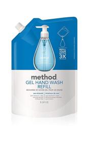 img 3 attached to 🧼 Method Sea Minerals Gel Hand Soap Refill - Pack of 3, 34 Fl Oz