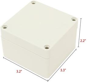 img 3 attached to Uxcell 83Mmx81Mmx56Mm Junction Universal Enclosure