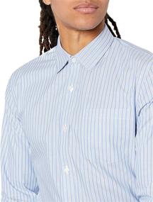 img 2 attached to Amazon Essentials Slim Fit Wrinkle Resistant Stripe