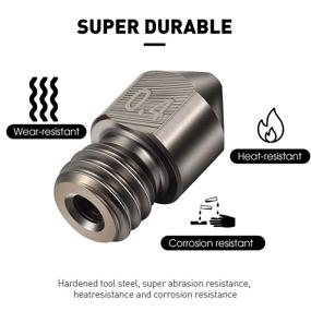 img 1 attached to 🔥 Ultimate Temperature Resistant Extruder: Compatible Additive Manufacturing Products, Made with High-Grade Stainless Steel