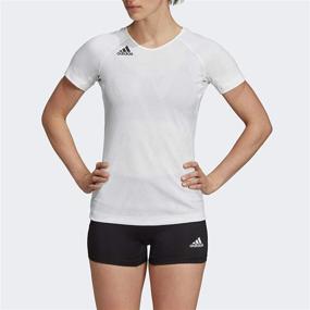 img 2 attached to Adidas Quickset Jersey Collegiate White Sports & Fitness for Team Sports