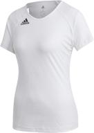 adidas quickset jersey collegiate white sports & fitness for team sports logo