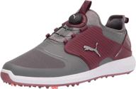 👟 puma ignite pwradapt caged disc golf shoe for men: ultimate performance and style логотип