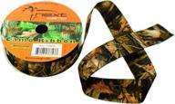 🎉 havercamp next camo grosgrain ribbon roll - ideal for hunter themed party, camouflage motif, birthday event, graduation party, father's day celebration - 1 count logo