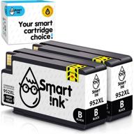 hp 952xl smart ink compatible replacement cartridge (black combo pack) for officejet pro 7720 7740 8200 8210 8216 8700 8710 8715 8720 8725 8730 8740 with advanced chip technology logo