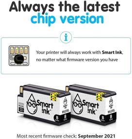 img 3 attached to HP 952XL Smart Ink Compatible Replacement Cartridge (Black Combo Pack) for OfficeJet Pro 7720 7740 8200 8210 8216 8700 8710 8715 8720 8725 8730 8740 with Advanced Chip Technology