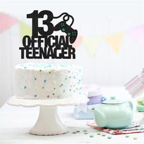 img 2 attached to 🎮 Level Up with 13 OFFICIAL Teenager Game Birthday Cake Topper - Video Game Boy's 13th Birthday Party Cake Supplies - Game On Winner Party Decoration