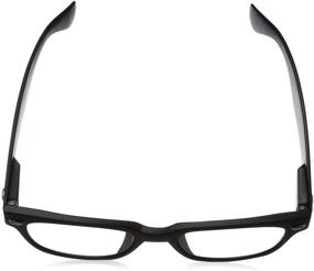 img 1 attached to 🌈 Peepers by PeeperSpecs Rainbow Bright Soft Square Reading Glasses - Stylish Black Frames - 45 + 1 Strength