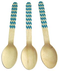 img 1 attached to Perfect Stix Chevron Spoon Blue