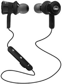 img 4 attached to Enhanced Clarity HD Bluetooth Headphones - Black and Black Platinum