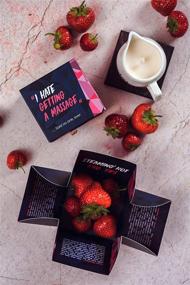 img 1 attached to 🍓 Wild Strawberry Kissable Massage Oil Candle – Enhance Sensuality and Romance with Relaxing Melt Massage Candles