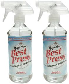 img 2 attached to 👕 Efficient Wrinkle-Release Solution: Mary Ellens Best Press 16oz No Scent - 2 Pack