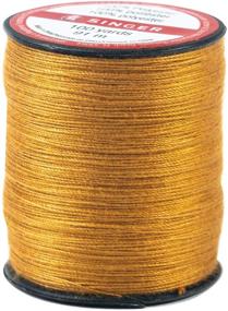 img 1 attached to 🧵 SINGER 67120 Blue Jean Thread, 100 Yards, Old Gold - Sturdy and Stylish for Denim Projects