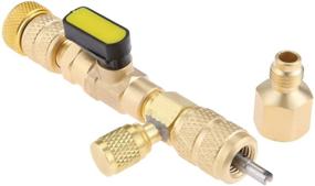 img 4 attached to Refrigeration HVAC Valve Core Remover & Installer Tool for R410A R22 - 1/4 inch & 5/16 inch Port, Ideal for A/C Line Repair and Air Conditioning Maintenance