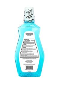 img 1 attached to 🌿 Solimo Alcohol-Free Mouthwash – 1 Liter, Refreshing Mint, Fluoride Formula | Amazon Brand, Pack of 1, 33.8 Fluid Ounces