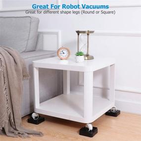 img 3 attached to 🛏️ Healifty 16PCS Adjustable Furniture Bed Risers - Heavy Duty Bed, Table, Sofa, and Chair Leg Lifts in Heights of 1.3, 2.6, 3.9, 5.2 Inches - Square &amp; Round Risers (1.3 Inch/Each)