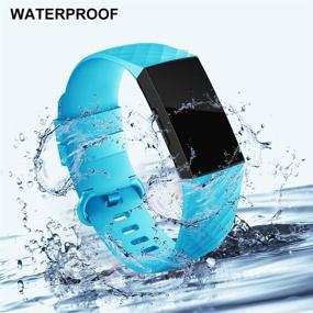 img 2 attached to Findway Waterproof Compatible Adjustable Replacement Wearable Technology