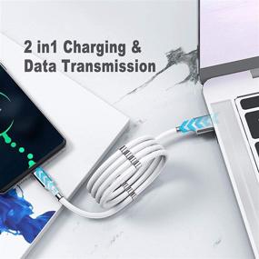 img 2 attached to 🔌 Efficient Magnetic Phone Charge Cable: Retractable USB Type C Charging Cord for Neatly Organized Charging on Android Devices (1.8M/USB-C)