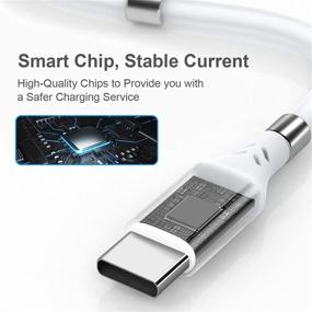 img 1 attached to 🔌 Efficient Magnetic Phone Charge Cable: Retractable USB Type C Charging Cord for Neatly Organized Charging on Android Devices (1.8M/USB-C)