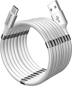 img 4 attached to 🔌 Efficient Magnetic Phone Charge Cable: Retractable USB Type C Charging Cord for Neatly Organized Charging on Android Devices (1.8M/USB-C)