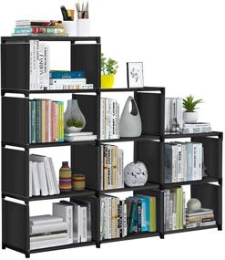 img 4 attached to 📦 VOJUEAR Cube Storage: Versatile 9-Cubes Closet Organizer Bookcase for Home & Office Storage