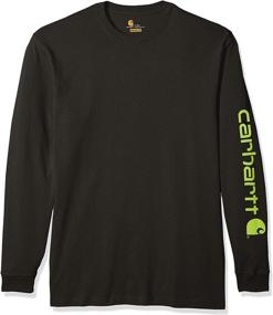 img 2 attached to 👕 Рубашка Carhartt Signature Sleeve 3X Large: Прочная, Качественная Рабочая Одежда