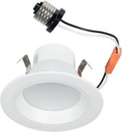 💡 asd 7.5w = 30w equivalent led downlight retrofit - dimmable 525 lm warm light - commercial indoor ceiling light - ul listed energy star certified логотип