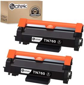 img 4 attached to Sotek Compatible Toner Cartridge Replacement for TN760 TN-760 TN730 – Perfect for DCP L2550DW, HL L2350DW, HL L2370DW & More!