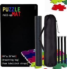 img 3 attached to 🧩 Portable Jigsaw Puzzle Mat - 26-Piece