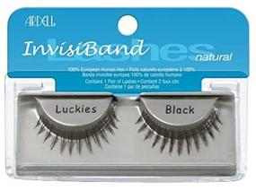 img 3 attached to Ardell Invisiband Lashes Luckies Black