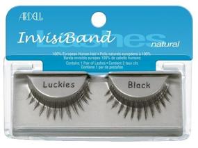 img 4 attached to Ardell Invisiband Lashes Luckies Black