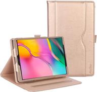 💼 premium gold procase galaxy tab a 10.1 case 2019 - stand folio cover for sm-t510/t515/t517 models - stylish protection for your galaxy tab a 10.1 inch tablet logo