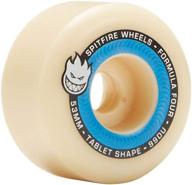 spitfire formula four 99d tablet skateboard wheels: set of 4 for superior performance logo