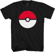 🔴 get game-ready with mad engine pokémon pokeball t shirt for boys' clothing logo