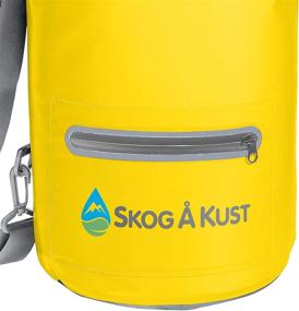 img 1 attached to 🎒 Yellow Skog Å Kust DrySak - 20L Waterproof Dry Bag