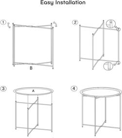 img 1 attached to Furnius Folding Anti Rust Waterproof Outdoor Furniture in Accent Furniture