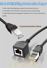 img 2 attached to 🔌 Ethernet Splitter for Network - Ideal Category