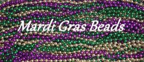 img 3 attached to 📿 DABSHOP 144 Mardi Gras Bead Necklaces - 33 inch - for Flapper Halloween Costume, Party Decorations, and Dress Accessories - Bulk Buy for Floats, Games, and Supplies