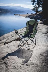 img 1 attached to 🏕️ ONIVA - a Picnic Time Portable Reclining Camp Chair: Ultimate Comfort and Convenience for Outdoor Adventures