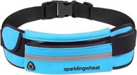 sparklingwheat running fitted fitness workout logo