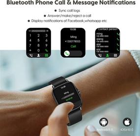 img 3 attached to ATGTGA Smart Watches For Android/IOS Phone(Receive/Make Calls