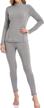 ruukarm thermal underwear fleece leggings sports & fitness logo